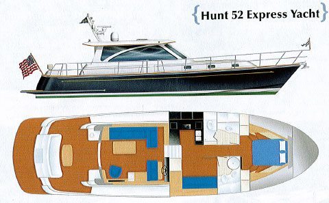 Hunt 52 Express Yacht