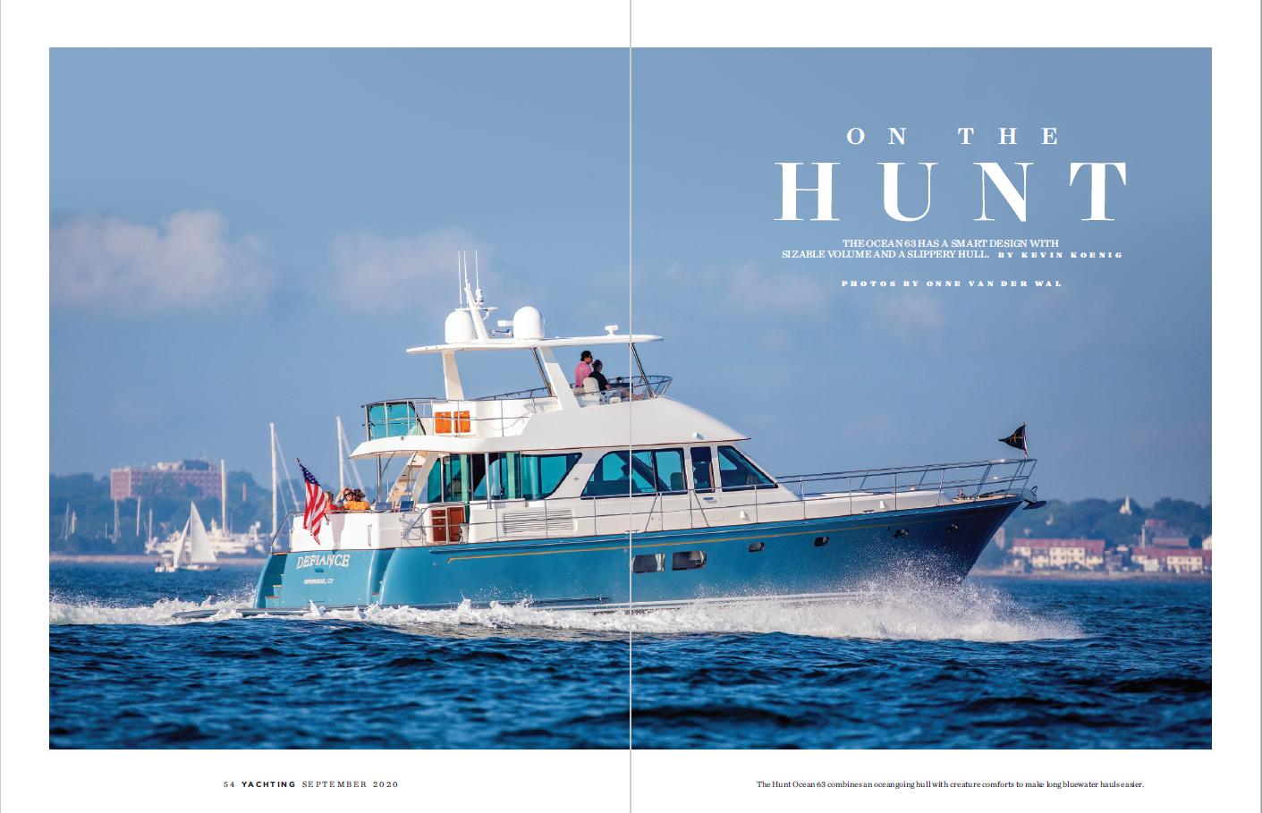YACHTING: ON THE HUNT